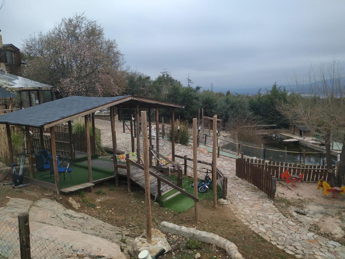 Posada Rural Spa Granja La Tejera De Lozoya การ์กันติญา เดล ลอโซญา ภายนอก รูปภาพ